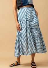 Lizzy Batik Stripes Skirt